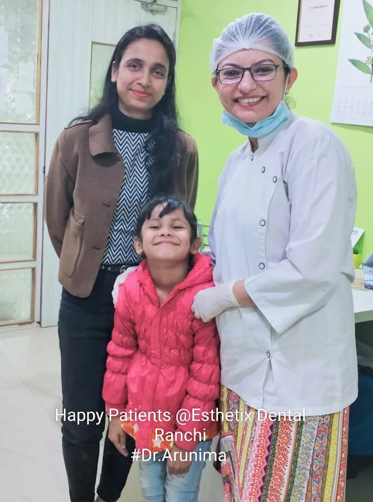 Comfortable waiting area at Exthetix Dental Ranchi